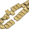 PVD Vacuum Plating Electroplate Non-magnetic Synthetic Hematite Multi- Strand Links G-T114-03B-2