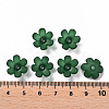 Frosted Acrylic Bead Caps MACR-S371-07A-735-4