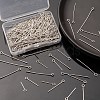 395Pcs 8 Style 304 Stainless Steel Eye Pins STAS-FS0001-21-5