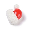 Opaque Christmas Theme Resin Cabochons RESI-H162-06I-2