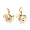 Brass Charms KK-L006-011G-2