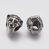 Ion Plating(IP) 304 Stainless Steel European Beads STAS-J022-022AS-1