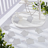 25Pcs Pet Aluminium Pendants ALUM-SC0001-07-4