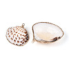 Electroplate Sea Shell Pendants X-SSHEL-T006-04-2