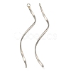 Non-Tarnish 304 Stainless Steel Pendants X-STAS-F230-04P-B-1