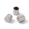 Tarnish Resistant 201 Stainless Steel Cord Ends STAS-G288-01C-P-4