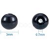 Eco-Friendly Dyed Glass Pearl Round Beads HY-PH0001-3mm-RB080-2
