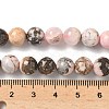 Natural Argentina Rhodonite Beads Strands G-G271-B02-8mm-5