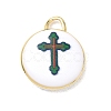 Printed Brass Pendants KK-CBAF9BC-13G-02-1