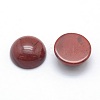 Natural Red Jasper Cabochons G-P393-R44-14.5mm-2
