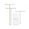 3-Tier Iron T-Bar Jewelry Display Risers ODIS-C008-02G-3