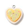 Resin Pendants RESI-A038-01B-1