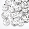 Iron Finger Ring/Brooch Sieve Findings X-IFIN-T007-46P-NF-1