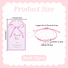 Alloy Enamel Bowknot Link Bracelets BJEW-BM0001-02-2