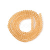 Transparent Glass Beads Strands EGLA-A044-T1mm-MD23-3