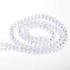 Transparent Glass Bead Strands GLAA-G013-10mm-72-2