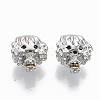 Alloy Enamel European Beads ENAM-N052-04-1