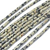 Natural Dalmatian Jasper Beads Strands G-F631-B07-1