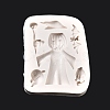 DIY Halloween Ornament Food Grade Silicone Statue Molds DIY-G054-A01-3