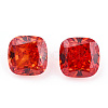 Glass Rhinestone Cabochons RGLA-T050-03-3