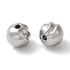 Non-Tarnish 304 Stainless Steel Beads STAS-I305-125P-1