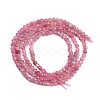 Natural Pink Tourmaline Beads Strands G-F782-A04-01-3