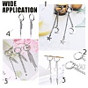 Iron Ends with Twist Chains CH-R001-N-5cm-6