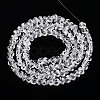 Transparent Glass Beads Strands GLAA-N018-4mm-09-2