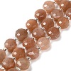 Natural Sunstone Beads Strands G-B153-B14-2