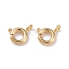 Eco-friendly Brass Spring Ring Clasps KK-D082-01C-G-1