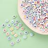 White Opaque Acrylic Beads MACR-YW0001-19E-6