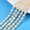 Natural Cultured Freshwater Pearl Beads Strands X-PEAR-N012-05E-1
