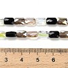 Electroplate Glass Beads Strands EGLA-P068-01A-02-4