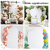 3Pcs 3 Styles Polyester Wedding Arch Cover Cloth FEPA-CN0001-01A-4