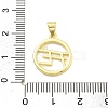 Rack Plating Brass Pendants KK-D359-15G-3