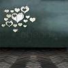 Acrylic Mirror Wall Stickers AJEW-WH0109-55-3