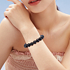 88Pcs 2Strands 2 Style Cat Eye Beads G-BC0001-13-7