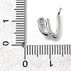 Brass Micro Pave Cubic Zirconia Pendants KK-B132-12P-W-3