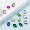 Pointed Back Glass Rhinestone Cabochons RGLA-T081-7x10mm-7