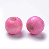 Dyed Natural Wood Beads X-WOOD-Q006-8mm-07-LF-2