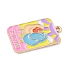 Tarot Alloy Enamel Pendants ENAM-A008-47KCG-06-2