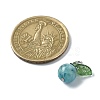 Natural Hemimorphite Dyed Fruit Pendants PALLOY-TA00077-02-4