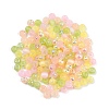 Mixed Color Imitation Cat Eye Glass Round Seed Beads SEED-NH0003-01A-01-2