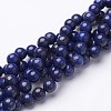 16 inch Grade A Round Dyed Natural Lapis Lazuli Beads Strand G-GSR4mmC123-1