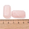 Natural Rose Quartz Pendants G-H325-03-02-3
