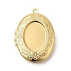 Brass Locket Pendants KK-P342-01B-G-1