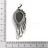Natural Indian Agate Big Pendants G-G112-02AS-10-3