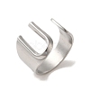 Non-Tarnish 201 Stainless Steel Finger Rings RJEW-H223-04P-U-3