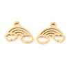 304 Stainless Steel Charms STAS-O142-69G-2