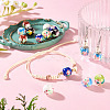 12Pcs 6 Colors Handmade Porcelain Beads PORC-TA0001-51-7